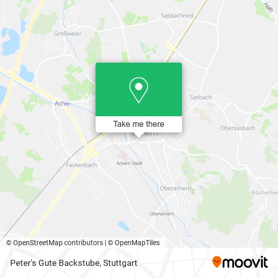 Peter's Gute Backstube map
