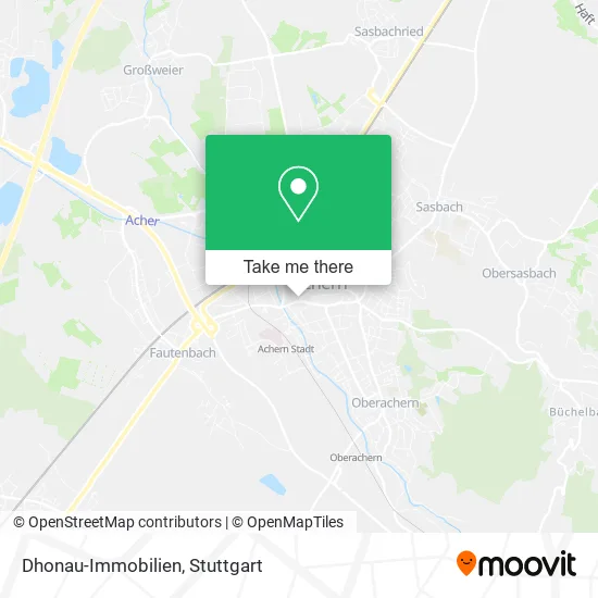 Карта Dhonau-Immobilien