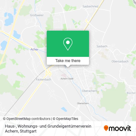 Haus-, Wohnungs- und Grundeigentümerverein Achern map