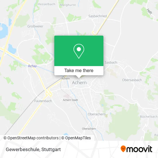 Карта Gewerbeschule