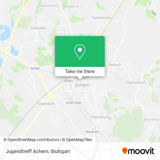 Карта Jugendtreff Achern