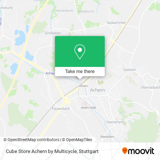 Cube Store Achern by Multicycle map