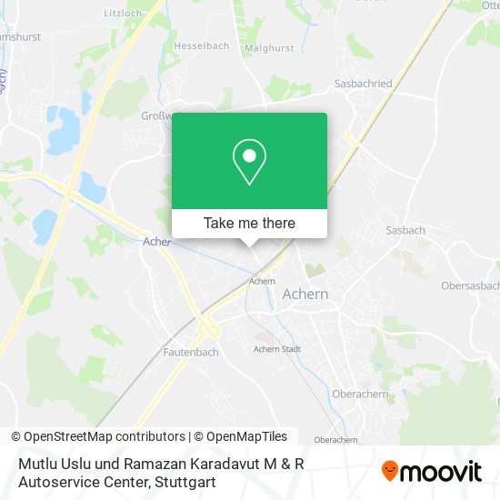 Карта Mutlu Uslu und Ramazan Karadavut M & R Autoservice Center