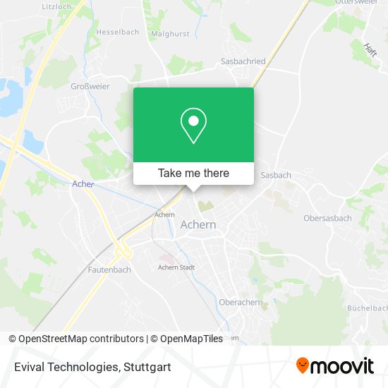 Evival Technologies map