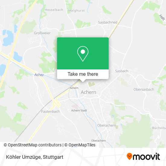 Карта Köhler Umzüge