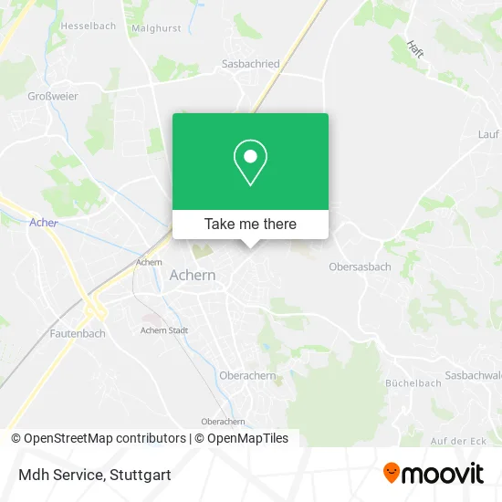 Mdh Service map