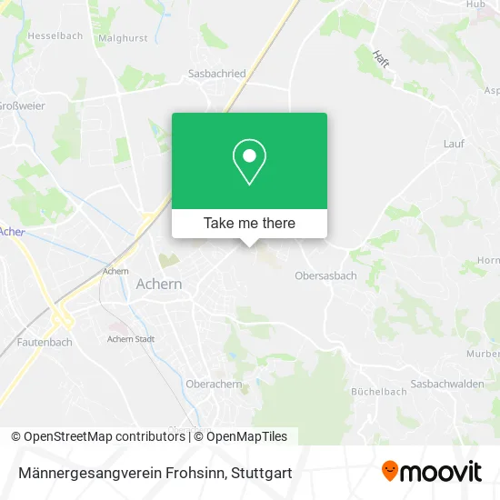 Карта Männergesangverein Frohsinn