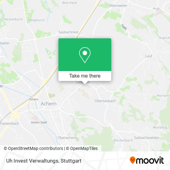 Uh Invest Verwaltungs map