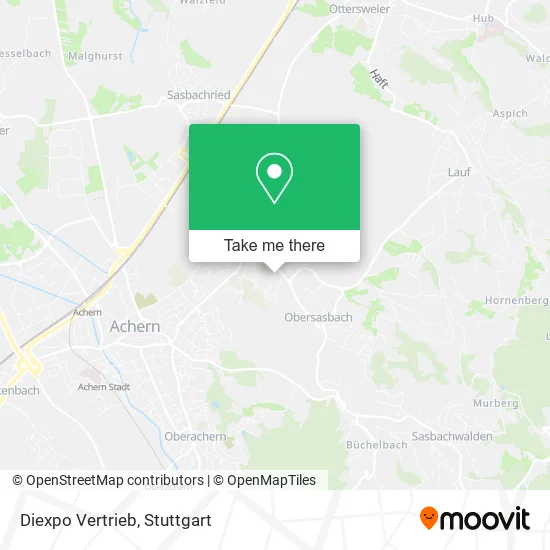 Карта Diexpo Vertrieb