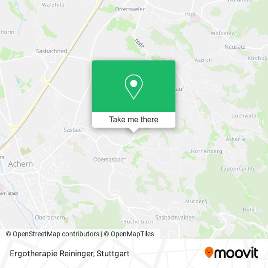 Ergotherapie Reininger map