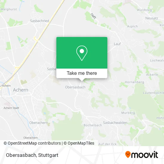 Карта Obersasbach