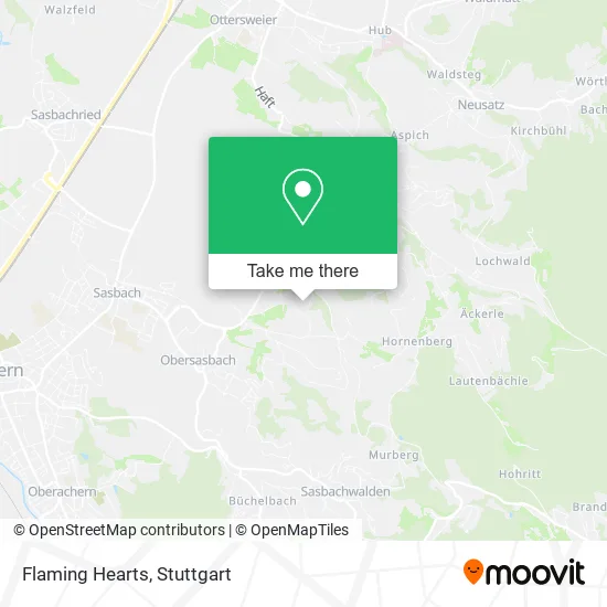 Flaming Hearts map