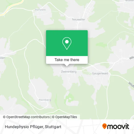 Карта Hundephysio Pflüger