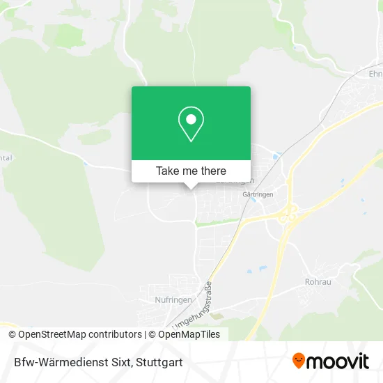 Карта Bfw-Wärmedienst Sixt