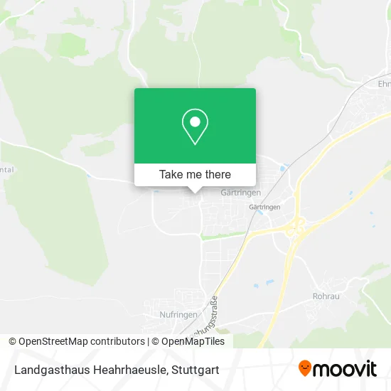 Карта Landgasthaus Heahrhaeusle