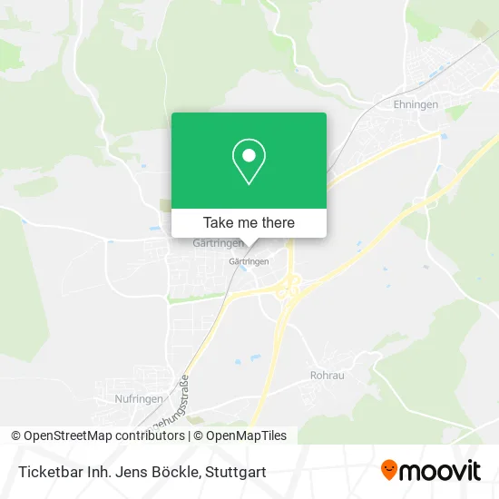 Карта Ticketbar Inh. Jens Böckle