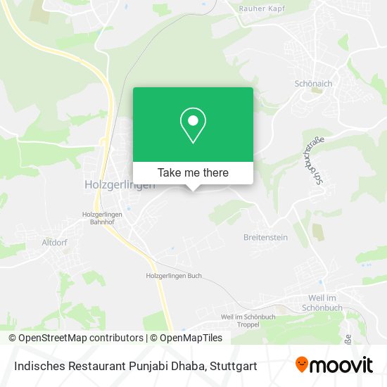 Карта Indisches Restaurant Punjabi Dhaba