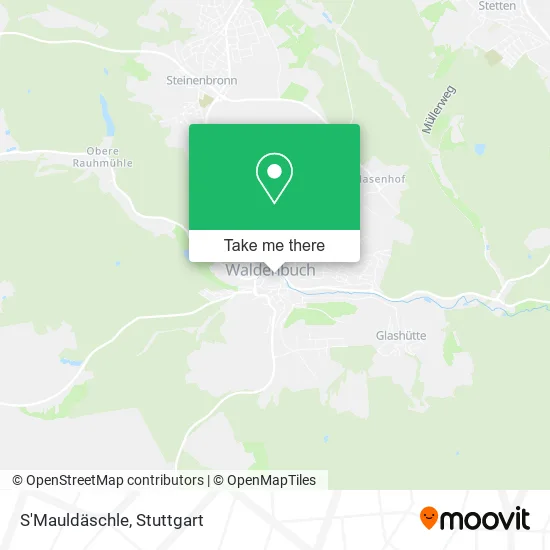 Карта S'Mauldäschle