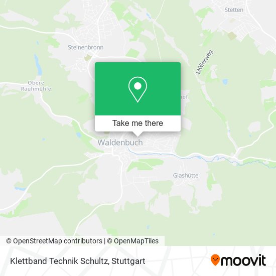 Klettband Technik Schultz map