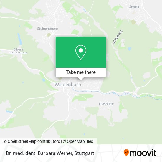 Dr. med. dent. Barbara Werner map