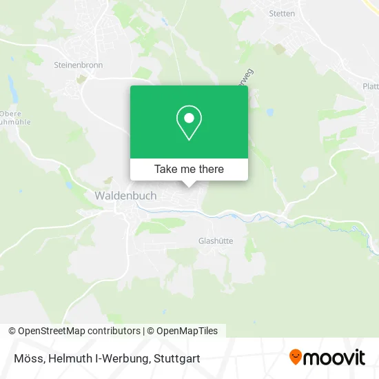Карта Möss, Helmuth I-Werbung