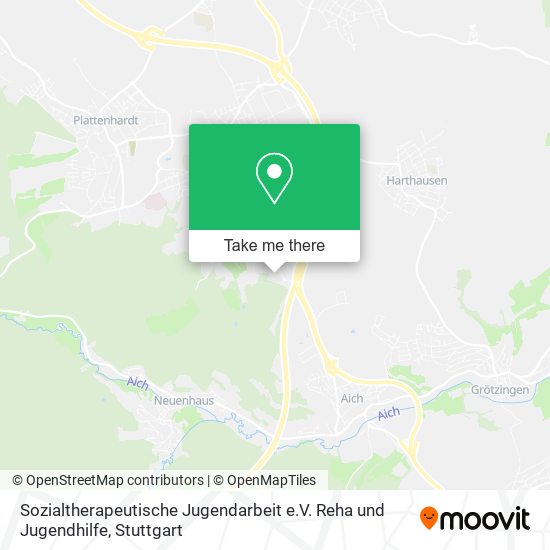 Sozialtherapeutische Jugendarbeit e.V. Reha und Jugendhilfe map