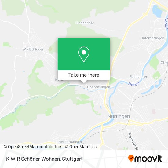 K-W-R Schöner Wohnen map