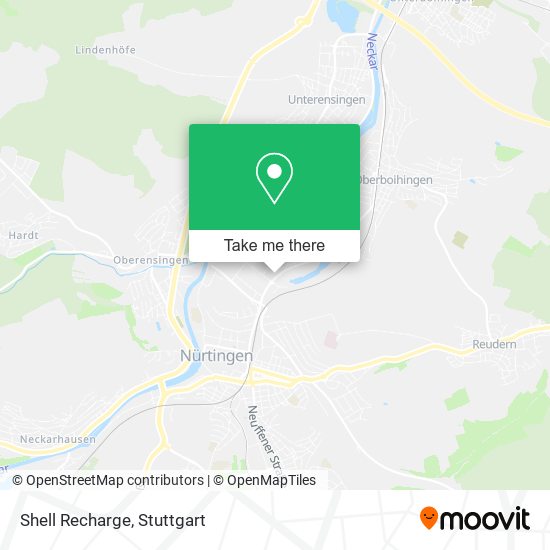 Shell Recharge map