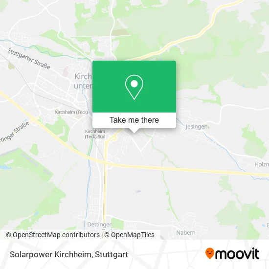Карта Solarpower Kirchheim