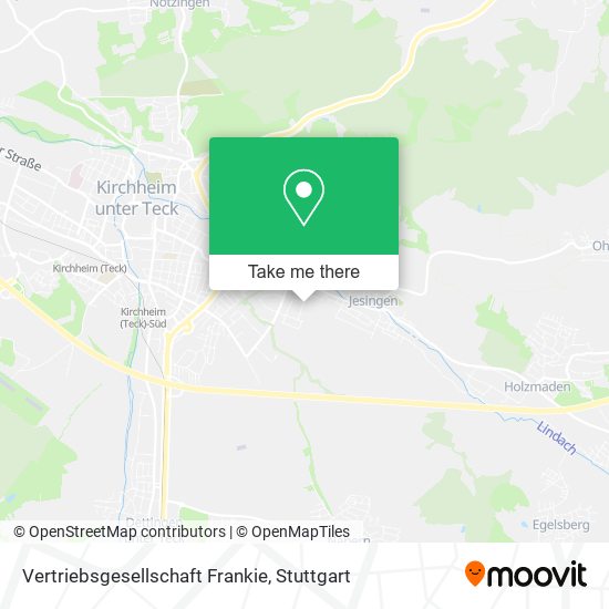 Vertriebsgesellschaft Frankie map