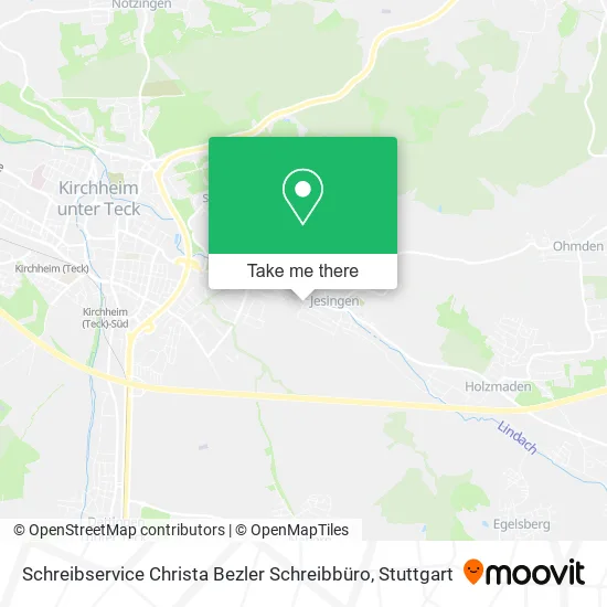 Карта Schreibservice Christa Bezler Schreibbüro