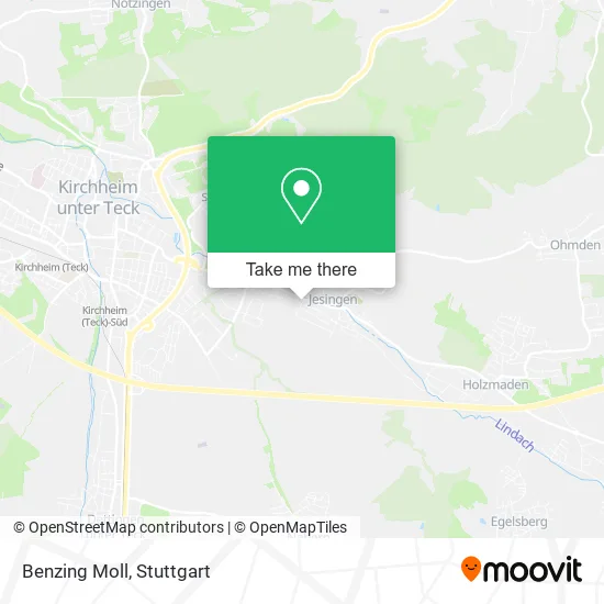 Карта Benzing Moll