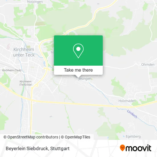 Карта Beyerlein Siebdruck