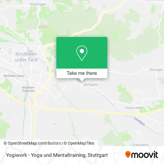 Карта Yogiwork - Yoga und Mentaltraining