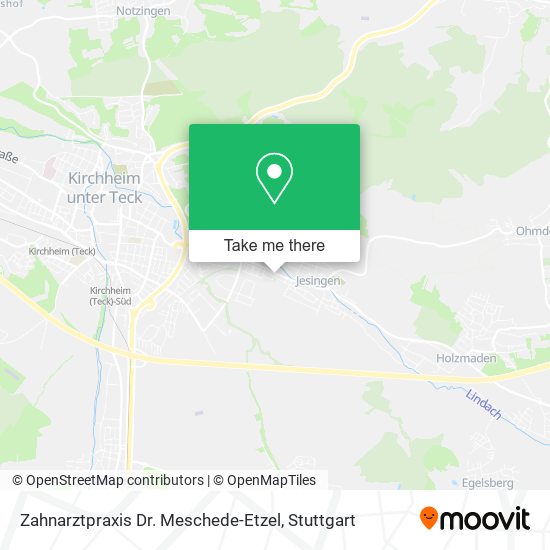 Карта Zahnarztpraxis Dr. Meschede-Etzel