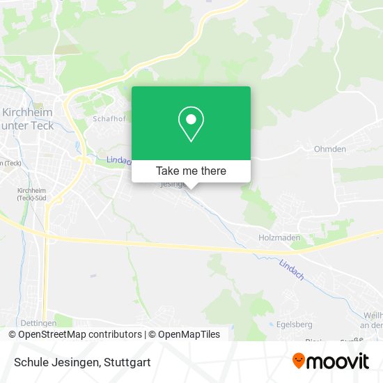 Schule Jesingen map