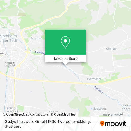 Gedys Intraware GmbH It-Softwareentwicklung map