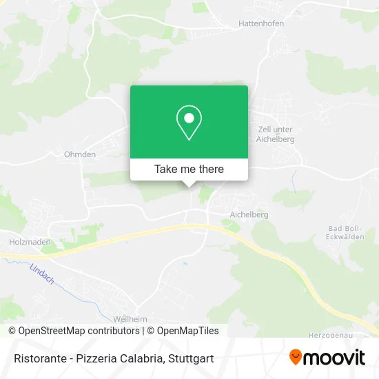 Ristorante - Pizzeria Calabria map