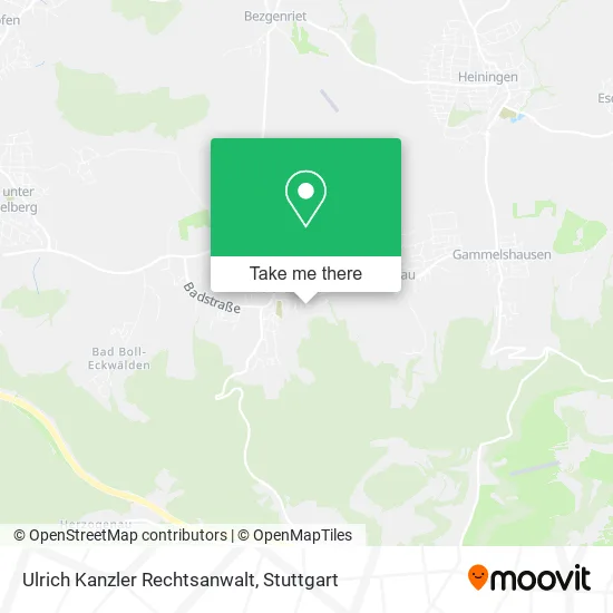 Карта Ulrich Kanzler Rechtsanwalt