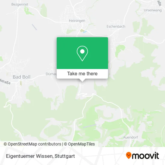 Карта Eigentuemer Wissen