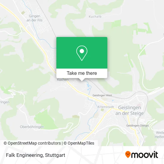 Карта Falk Engineering