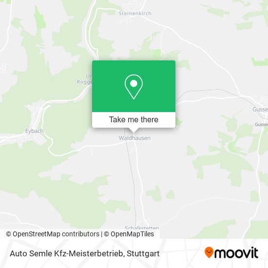 Auto Semle Kfz-Meisterbetrieb map