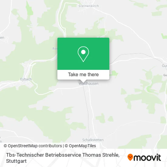 Карта Tbs-Technischer Betriebsservice Thomas Strehle