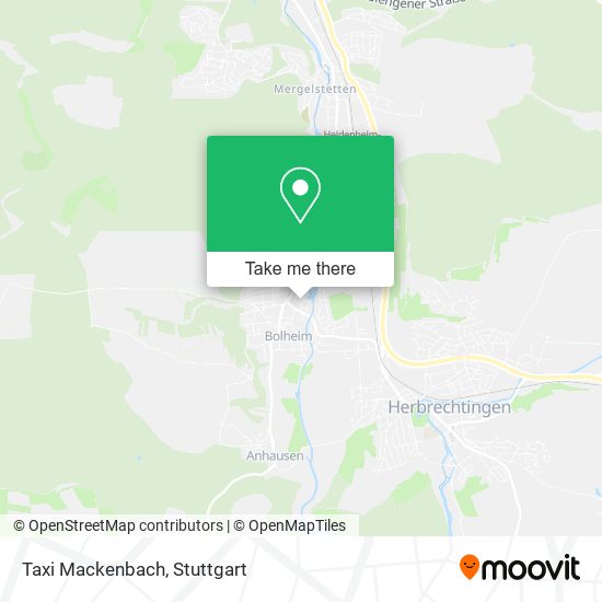 Карта Taxi Mackenbach