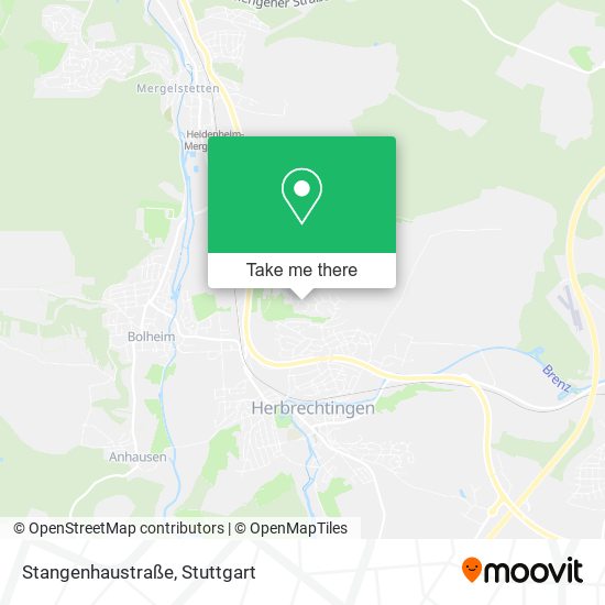 Stangenhaustraße map