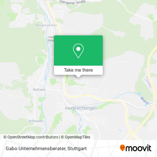 Gabo Unternehmensberater map