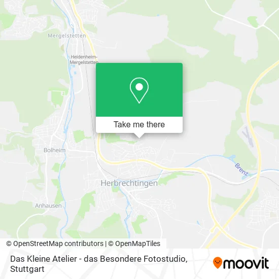 Карта Das Kleine Atelier - das Besondere Fotostudio