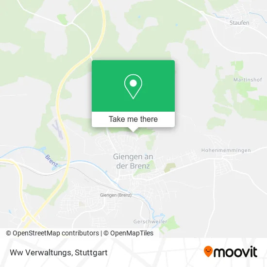 Карта Ww Verwaltungs