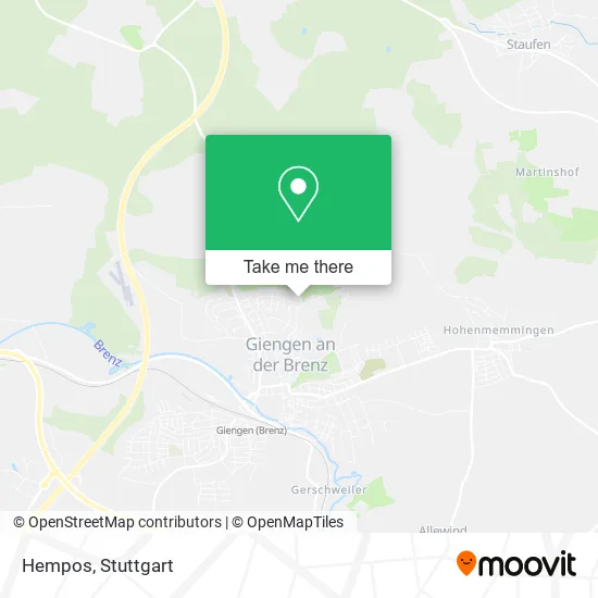 Карта Hempos
