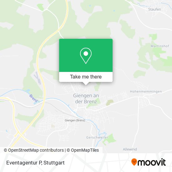 Карта Eventagentur P